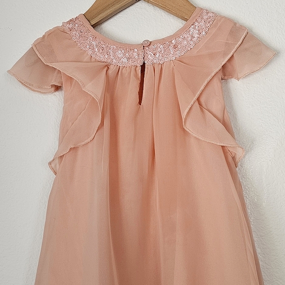Pink Ruffle Dress - Picture 2 of 5